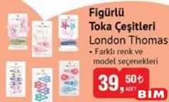LONDON THOMAS FİGÜRLÜ TOKA ÇEŞİTLERİ